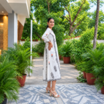 Mughal Garden Block Printed Dress - Image 5