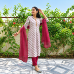 Buti Printed Straight Kurta Set - Image 4