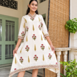 Poppy Block Printed Dress