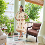 Poppy Block Printed Dress - Image 5